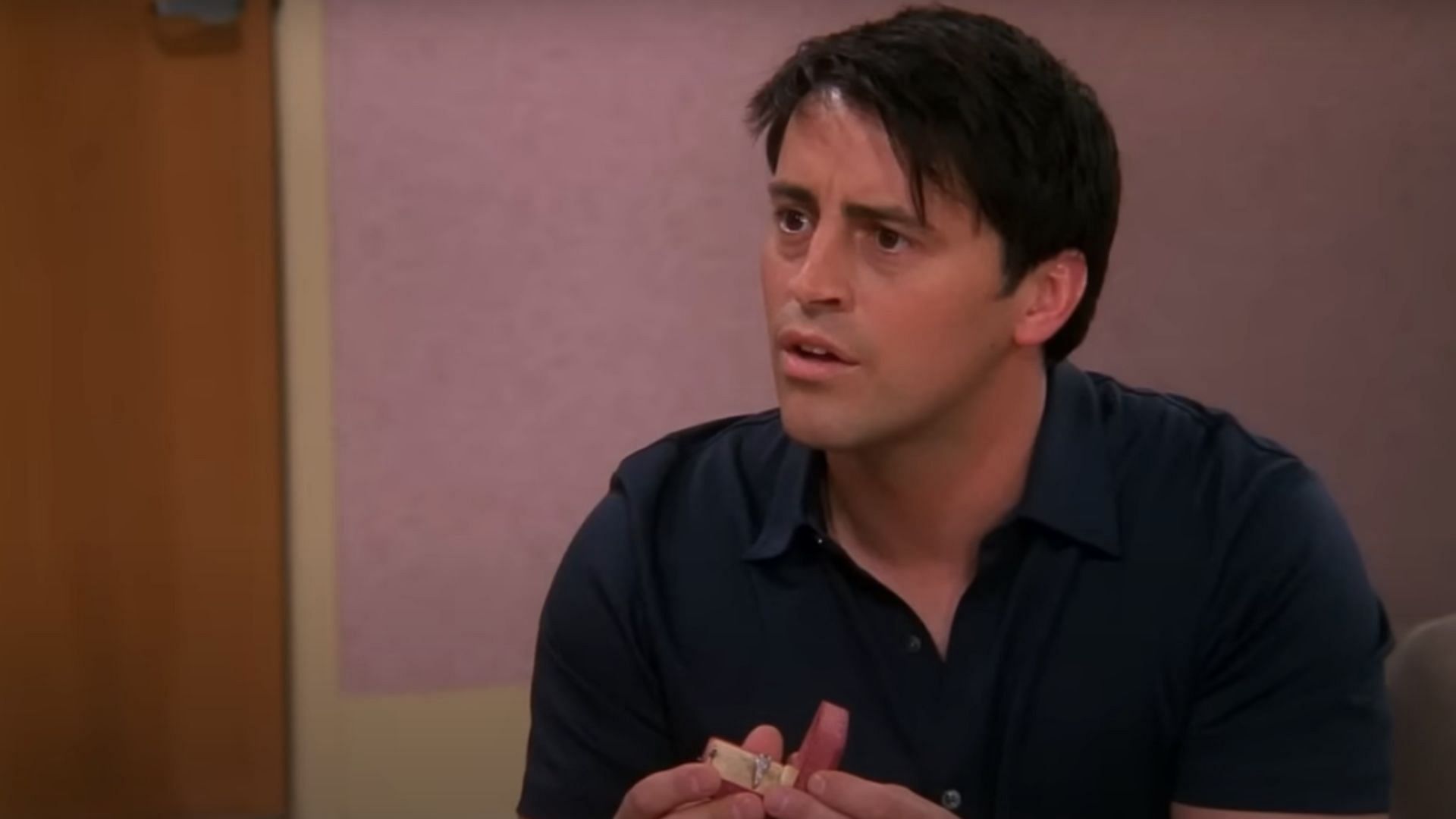 Joey accidentally proposes to Rachel as Sign On the Window by Bob Dylan plays (Image via YouTube/Friends)